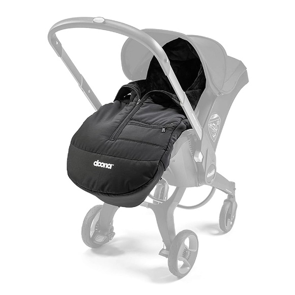 Doona Black Stroller Footmuff - Picture 1 of 5